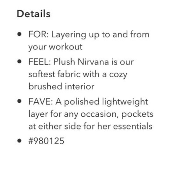 NWT Athleta Black Ethereal Cocoon Wrap - Picture 5 of 6